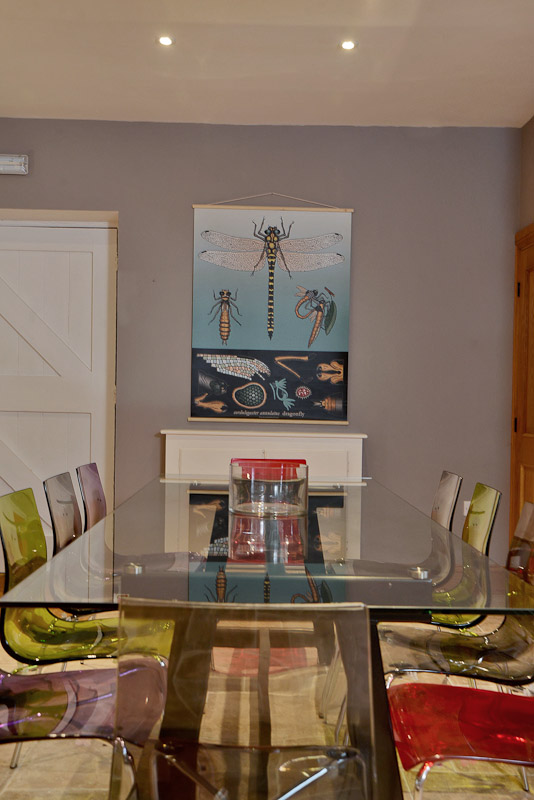Turner House - kitchen diner with stylish chairs